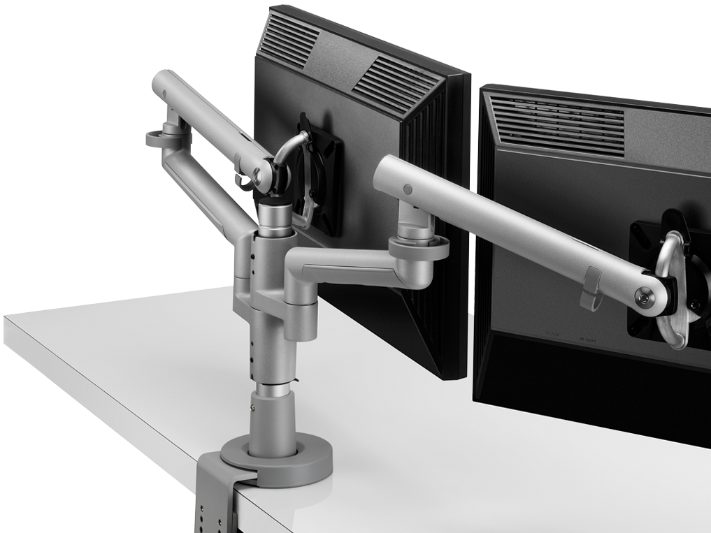 办公辅件|显示器支架|办公家具|登录入口家具|Wishbone 台面显示屏（立柱）支架
